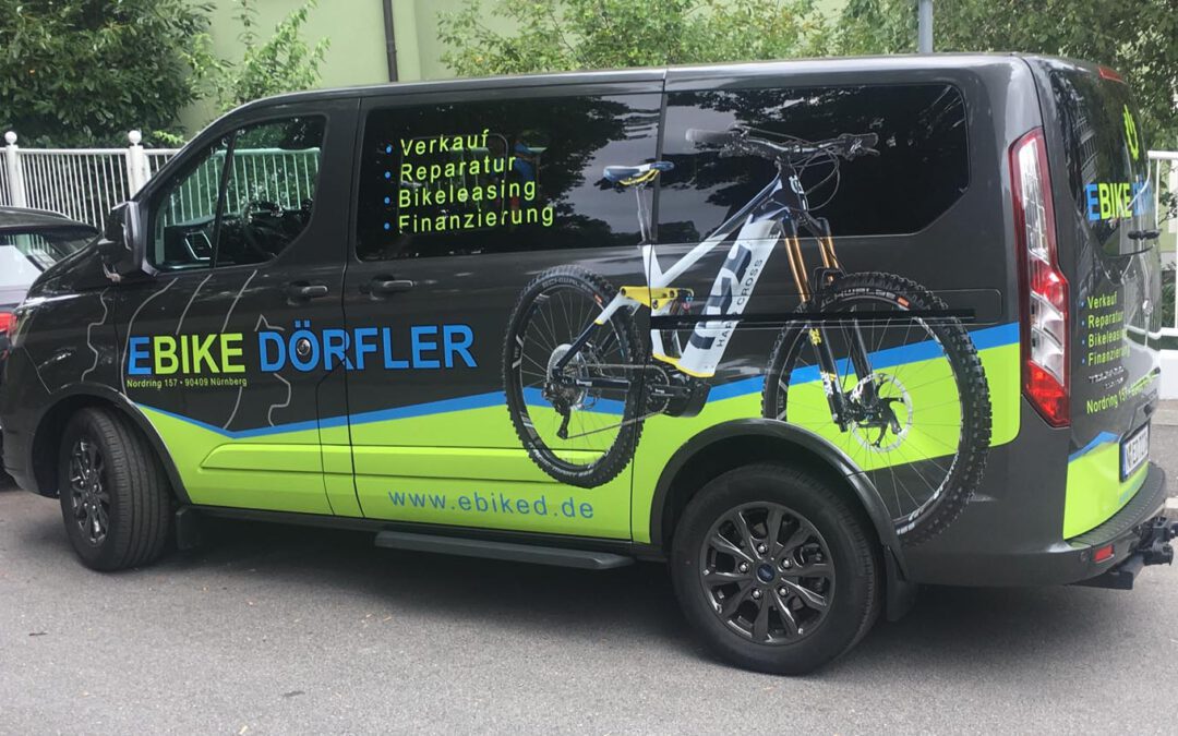 Fahrzeugbeschriftung_ebike_Dörfler