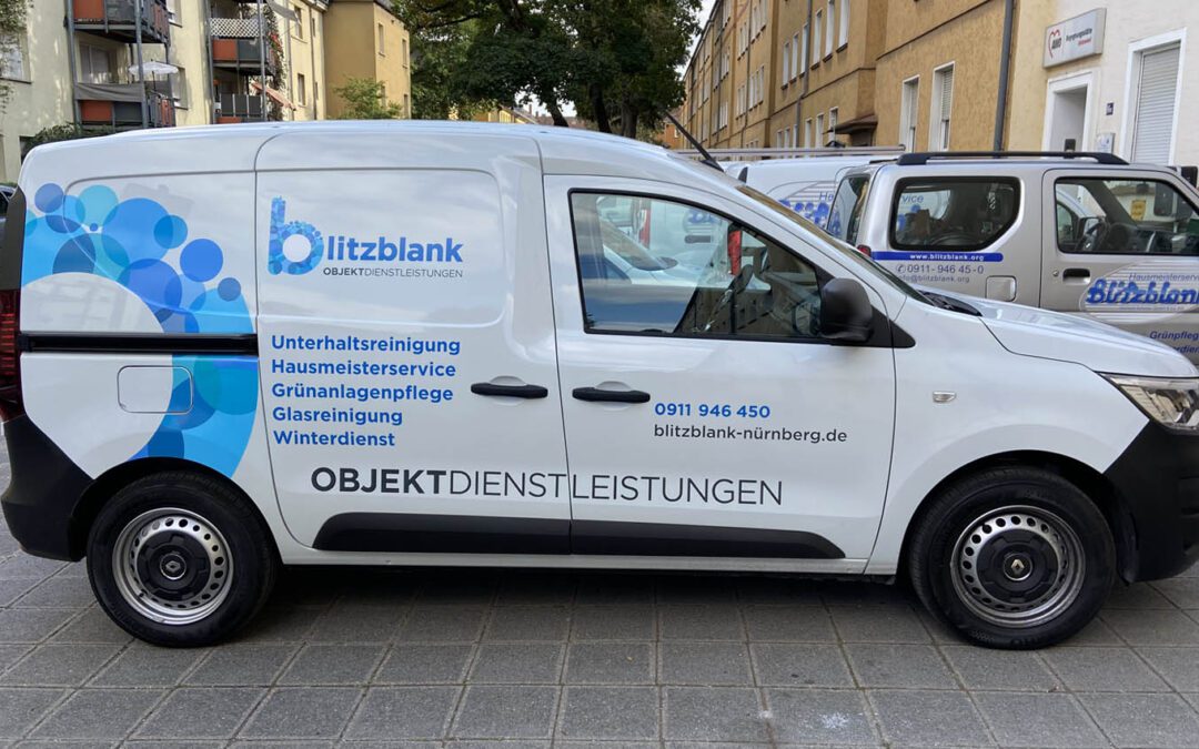 Fahrzeugbeschriftung Blitzblank Fahrzeugbeschriftung