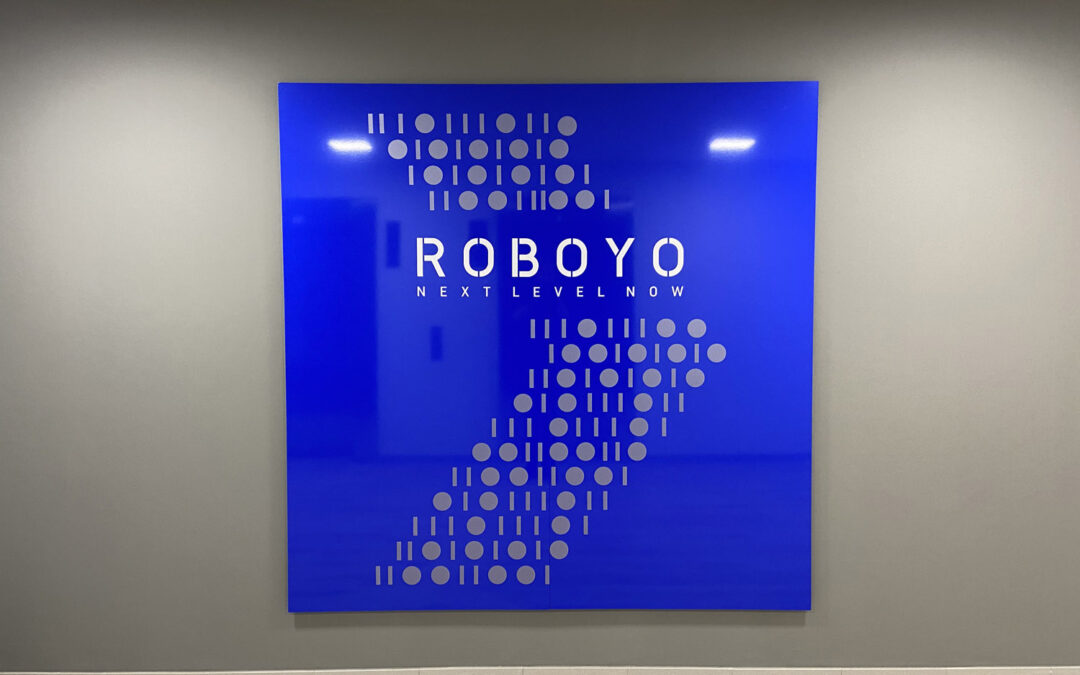 Wandschild Aluverbund